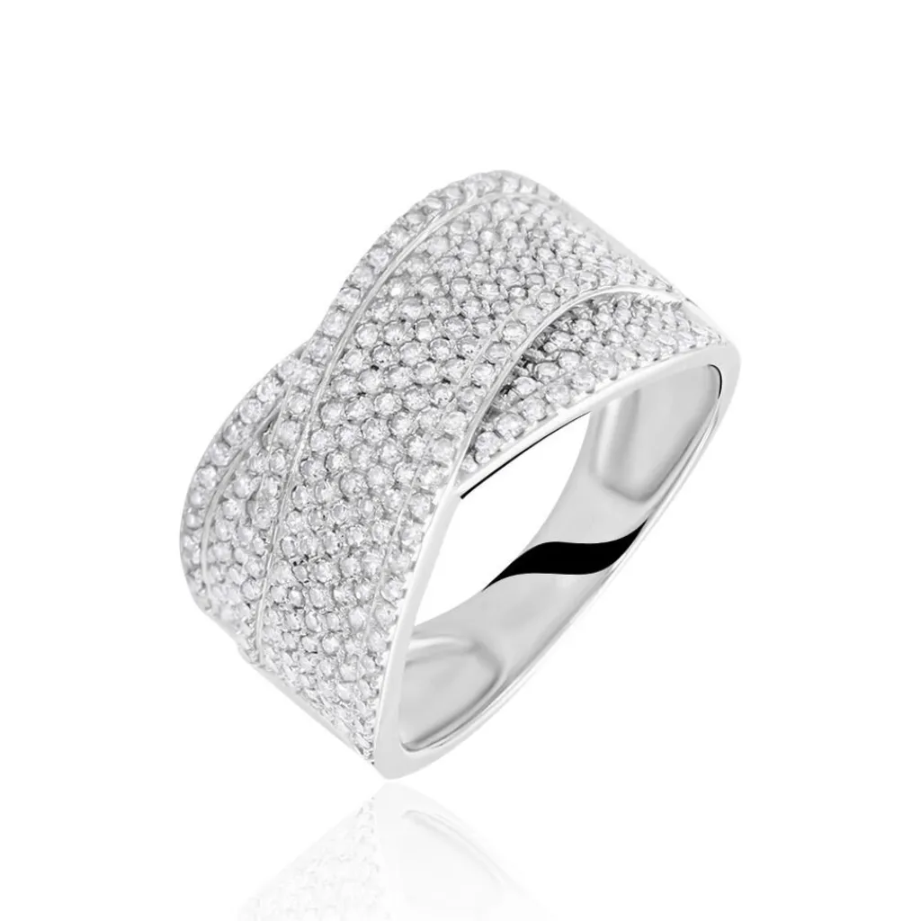 Histoire d'Or Bague Elyne Or Blanc Diamant Clearance