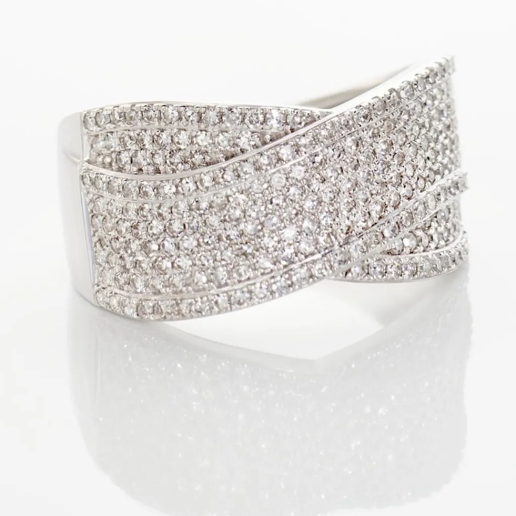 Histoire d'Or Bague Elyne Or Blanc Diamant Clearance