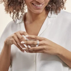 Histoire d'Or Bague Elyne Or Blanc Diamant Discount