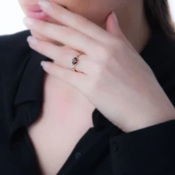 Histoire d'Or Bague Emeline Or Blanc Saphir Online