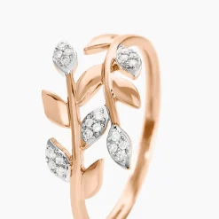 Histoire d'Or Bague Emelyne or rose diamant Online