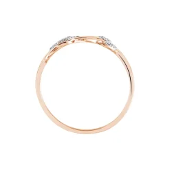 Histoire d'Or Bague Emelyne or rose diamant Online