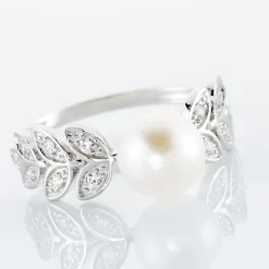 Histoire d'Or Bague Epiphania Or Blanc Oxyde De Zirconium Best