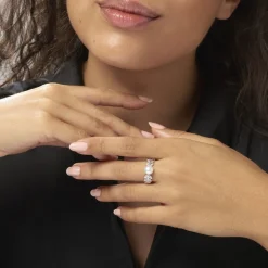 Histoire d'Or Bague Epiphania Or Blanc Oxyde De Zirconium Best