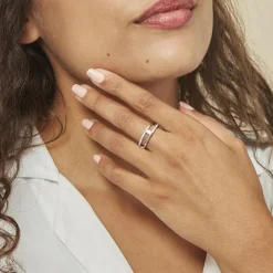 Histoire d'Or Bague Erynn Argent Blanc Oxyde De Zirconium New