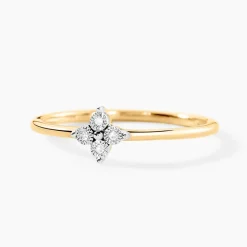 Histoire d'Or Bague Eternal Spring Or Jaune Diamant New