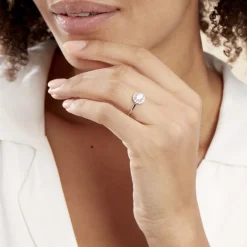 Histoire d'Or Bague Eternite Argent Blanc Oxyde De Zirconium Sale