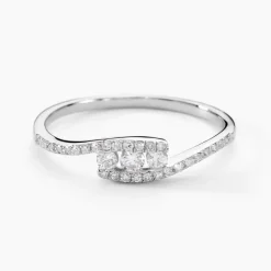 Histoire d'Or Bague Eternite Or Blanc Diamant Discount