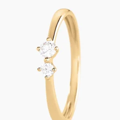 Histoire d'Or Bague Eugenio Or Jaune Diamant Synthétique Clearance