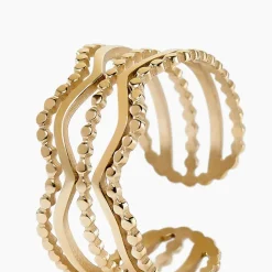 Histoire d'Or Bague Eva Acier Jaune Clearance