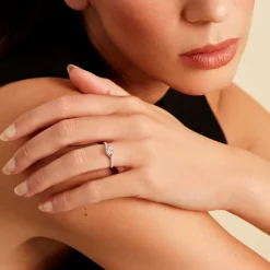 Histoire d'Or Bague Evita Or Jaune Oxyde De Zirconium Sale