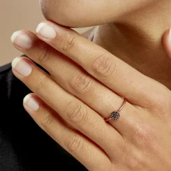 Histoire d'Or Bague Fares Argent Rose Spinelle Online