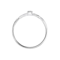 Histoire d'Or Bague Farila or blanc diamant Clearance