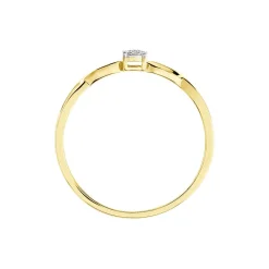 Histoire d'Or Bague Farila or jaune diamant Hot