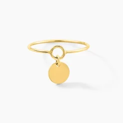 Histoire d'Or Bague Finesse Acier Jaune Outlet
