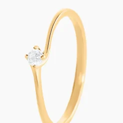 Histoire d'Or Bague Firmamenti Or Jaune Diamant New