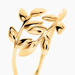 Histoire d'Or Bague Foliora Or Jaune Online