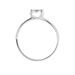 Histoire d'Or Bague Frika Or Blanc Diamant Clearance