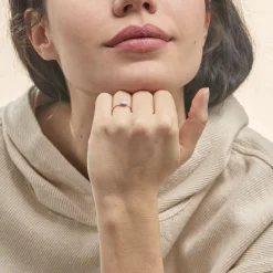 Histoire d'Or Bague Frika Or Blanc Diamant Clearance