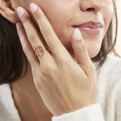 Histoire d'Or Bague Galvina Plaqué Or Jaune Outlet