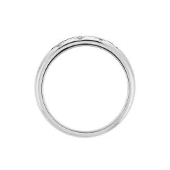 Histoire d'Or Bague Garrett Argent Blanc Oxyde De Zirconium