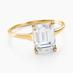 Histoire d'Or Bague Gatsby Or Jaune Oxyde De Zirconium Hot
