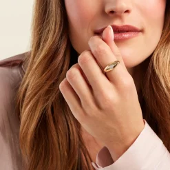 Histoire d'Or Bague Georgios Or Jaune Diamant Discount