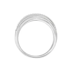 Histoire d'Or Bague Giseleae Or Blanc Diamant Clearance