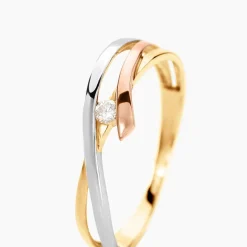 Histoire d'Or Bague Giusta Or Tricolore Diamant Discount