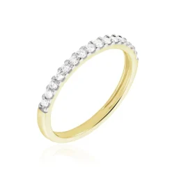 Histoire d'Or Bague Gizella or jaune diamant Hot