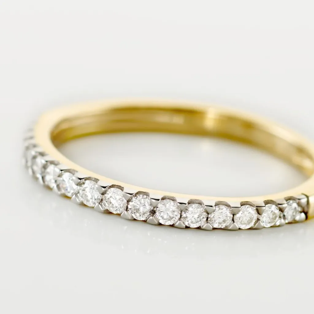 Histoire d'Or Bague Gizella or jaune diamant Hot