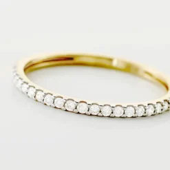 Histoire d'Or Bague Gizella or jaune diamant