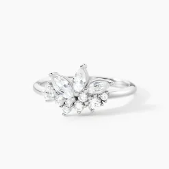 Histoire d'Or Bague Glow Up Argent Blanc Oxyde De Zirconium