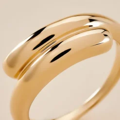 Histoire d'Or Bague Graham Plaqué Or Jaune Best