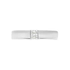 Histoire d'Or Bague Hajila Or Blanc Diamant New