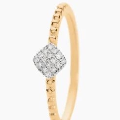 Histoire d'Or Bague Hanadi Or Jaune Diamant Hot