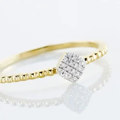 Histoire d'Or Bague Hanadi Or Jaune Diamant Hot