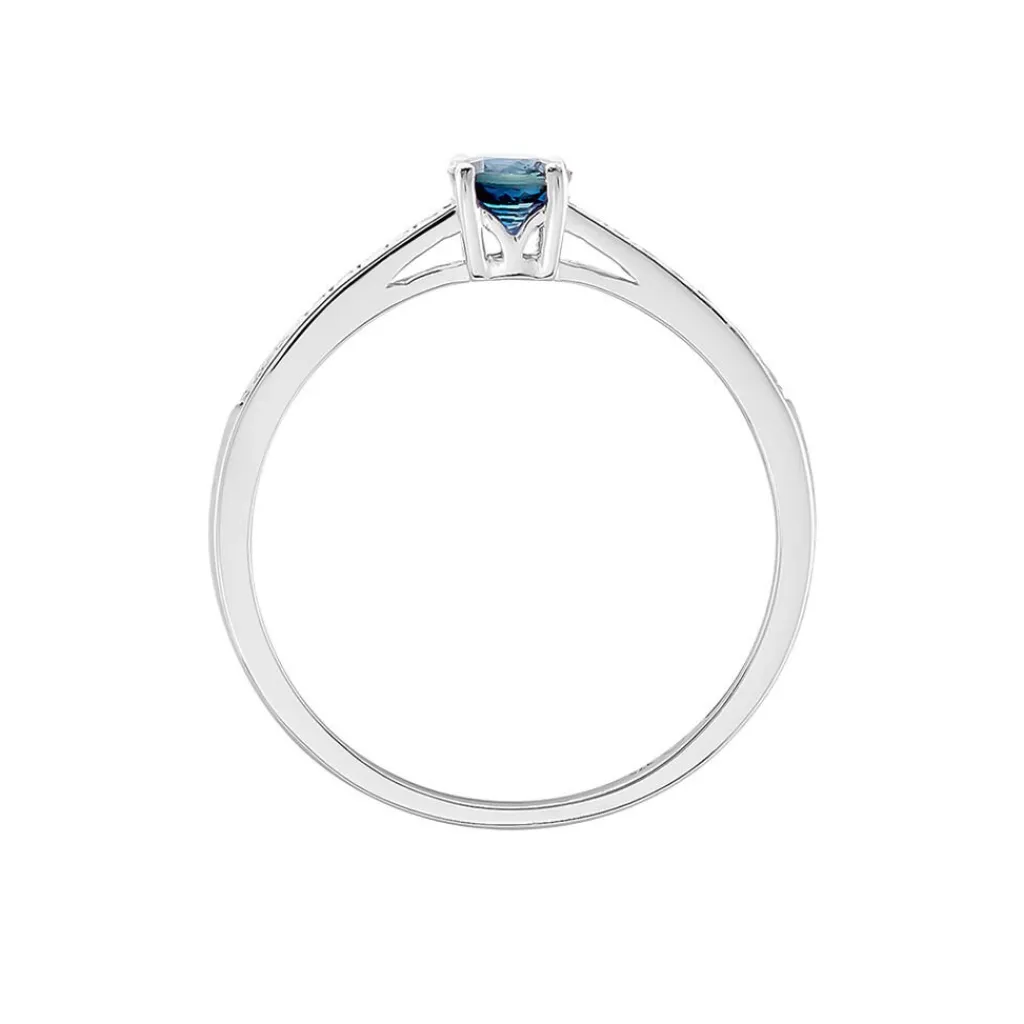 Histoire d'Or Bague Hardy Diamant or blanc saphir Discount