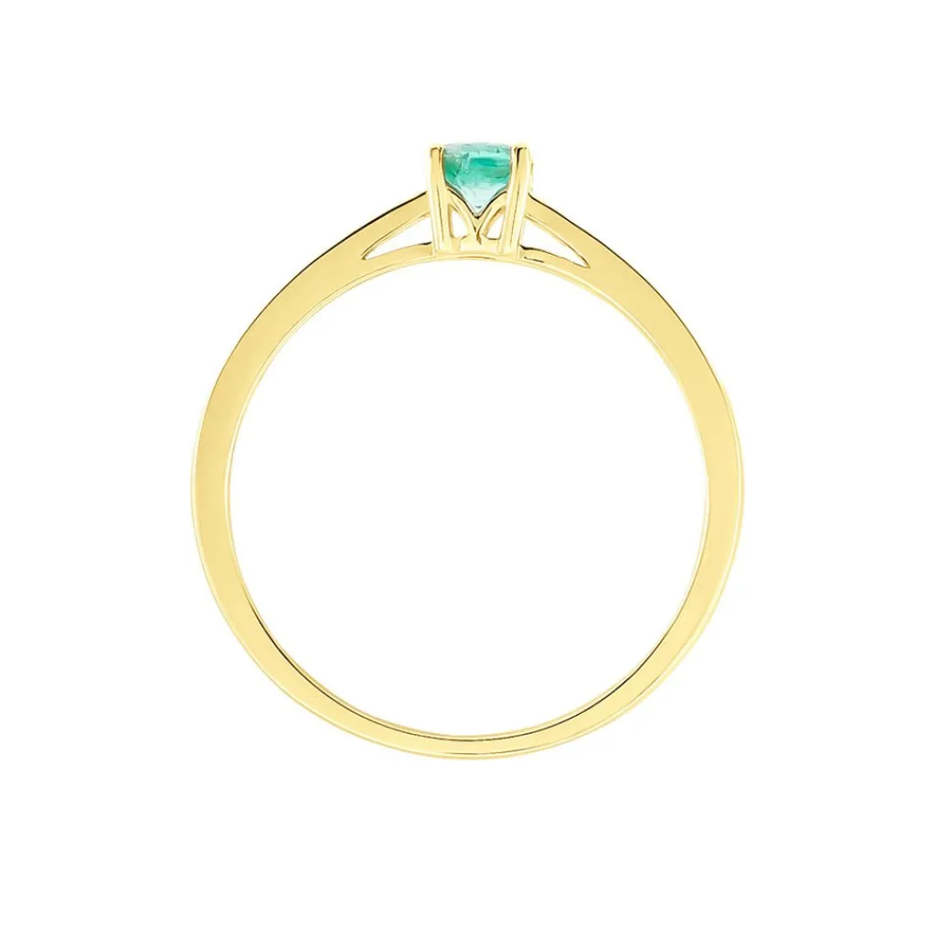 Histoire d'Or Bague Hardy Or Jaune Emeraude Diamant or jaune émeraude Best