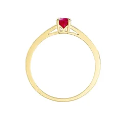 Histoire d'Or Bague Hardy Diamant or jaune rubis Online