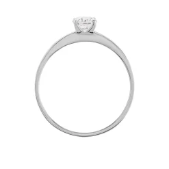 Histoire d'Or Bague Harem Or Blanc Oxyde New