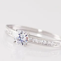 Histoire d'Or Bague Harem Or Blanc Oxyde New