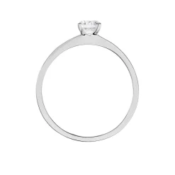 Histoire d'Or Bague Harem or blanc oxyde Clearance