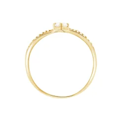 Histoire d'Or Bague Harmonia Or Jaune Oxyde De Zirconium Outlet
