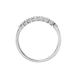 Histoire d'Or Bague Hera or blanc diamant Outlet