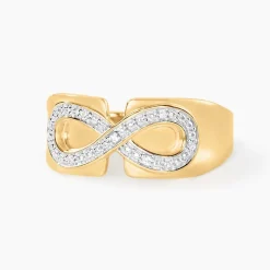 Histoire d'Or Bague Heracleitus Or Jaune Diamant Clearance