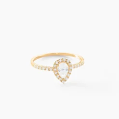 Histoire d'Or Bague Hillevi Or Jaune Oxyde De Zirconium Sale