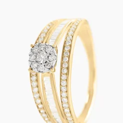 Histoire d'Or Bague Hopkin Or Jaune Diamant Outlet