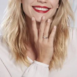 Histoire d'Or Bague Ilariane Or Blanc Diamant Hot