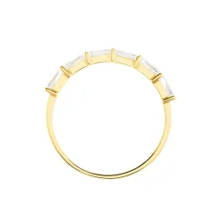 Histoire d'Or Bague Ilean Or Jaune Oxyde De Zirconium New